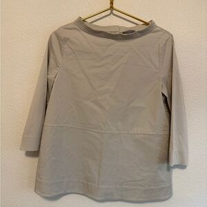 COS Light Gray Women's Blouse with Button Detail 8